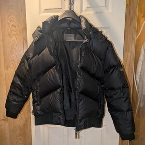 Steve Madden Black Puffer Jacket